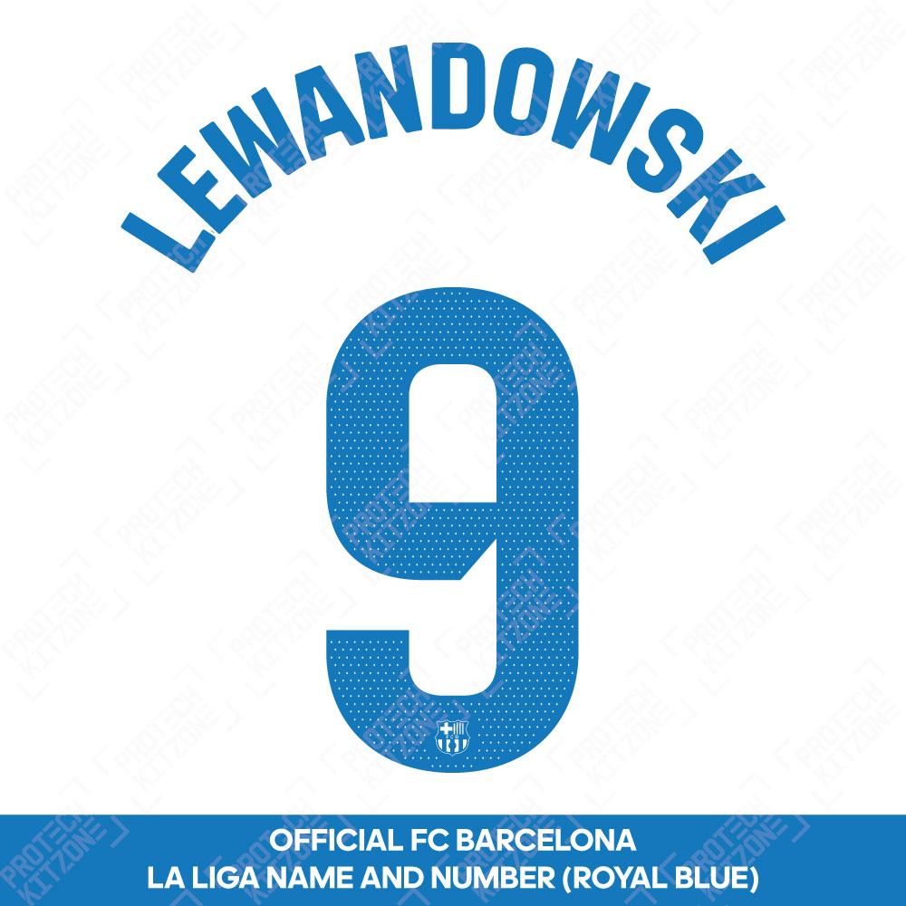 バルセロナ 23/24 ホーム ユニフォーム LEWANDOWSKI #9 Lewandowski 9